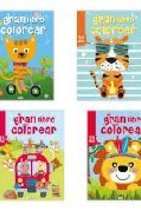 MI GRAN LIBRO PARA COLOREAR 3-5 AÑOS MI GRAN LIBRO PARA COLOREAR 3-5 AÑOS