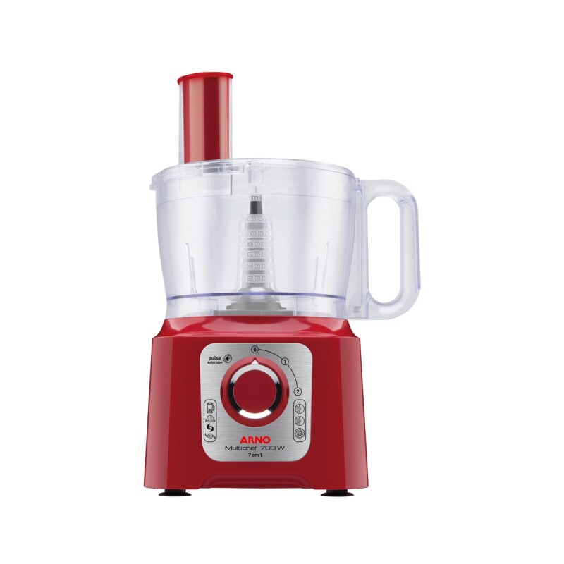 Multiprocesador Arno Multichef | 7 En 1 | Color rojo. Multiprocesador Arno Multichef | 7 En 1 | Color rojo.