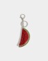 Llavero Acrilico Llavero Y Charm De Fruta Con Strass - Combinacion Bicolor