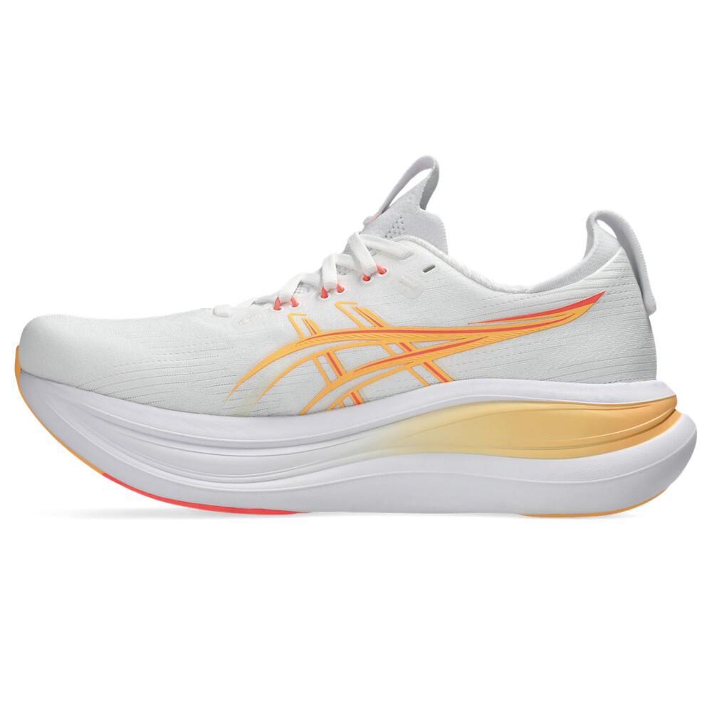 Zapatillas Running Gel-Nimbus 28 Mujer White/sun Coral