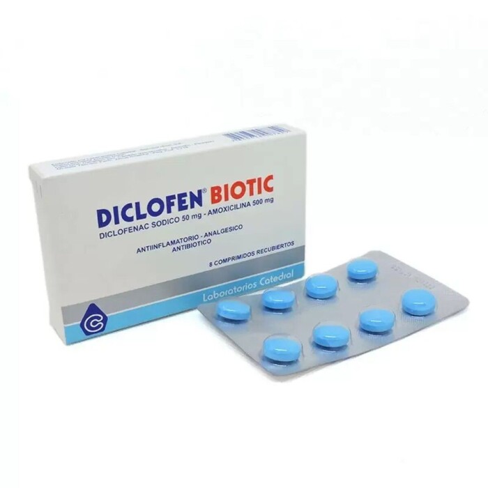 DICLOFEN BIOTIC CJ X 8 COMPRIMIDOS única