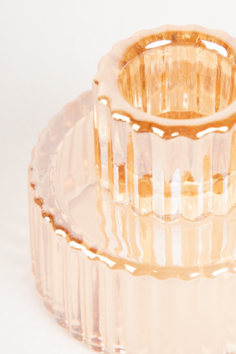 CANDELABRO ONIX CARAMELO Caramelo