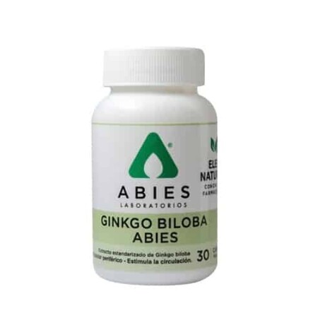 Ginkgo Biloba Abies 80mg 30 Cápsulas Ginkgo Biloba Abies 80mg 30 Cápsulas