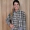 Camisa Mili Escoces Negro con Naranja