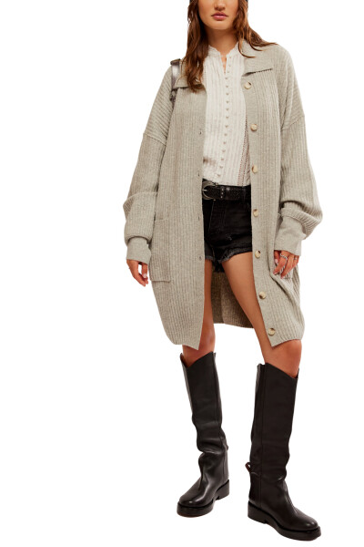 CARDIGAN EMMY Gris