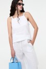 TOP ASIMETRICO Blanco