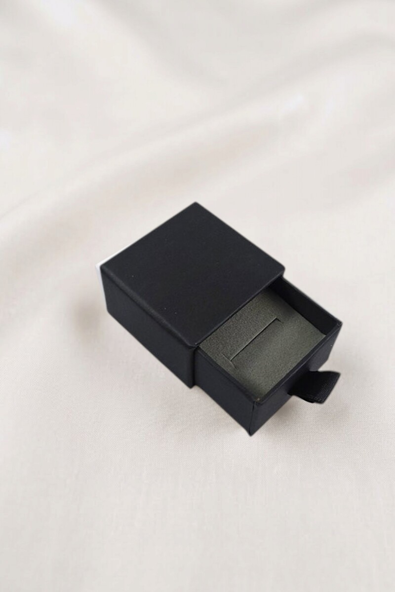 ESTUCHE 5X5 ANILLO - NEGRO 