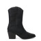Bota de Mujer Miss Carol LITER tejana media Negro