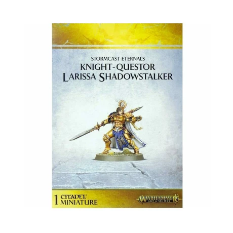 Warhammer Stormcast Eternals Knight - Questor Larissa Shadowstalker - 1 Citadel Miniature Warhammer Stormcast Eternals Knight - Questor Larissa Shadowstalker - 1 Citadel Miniature