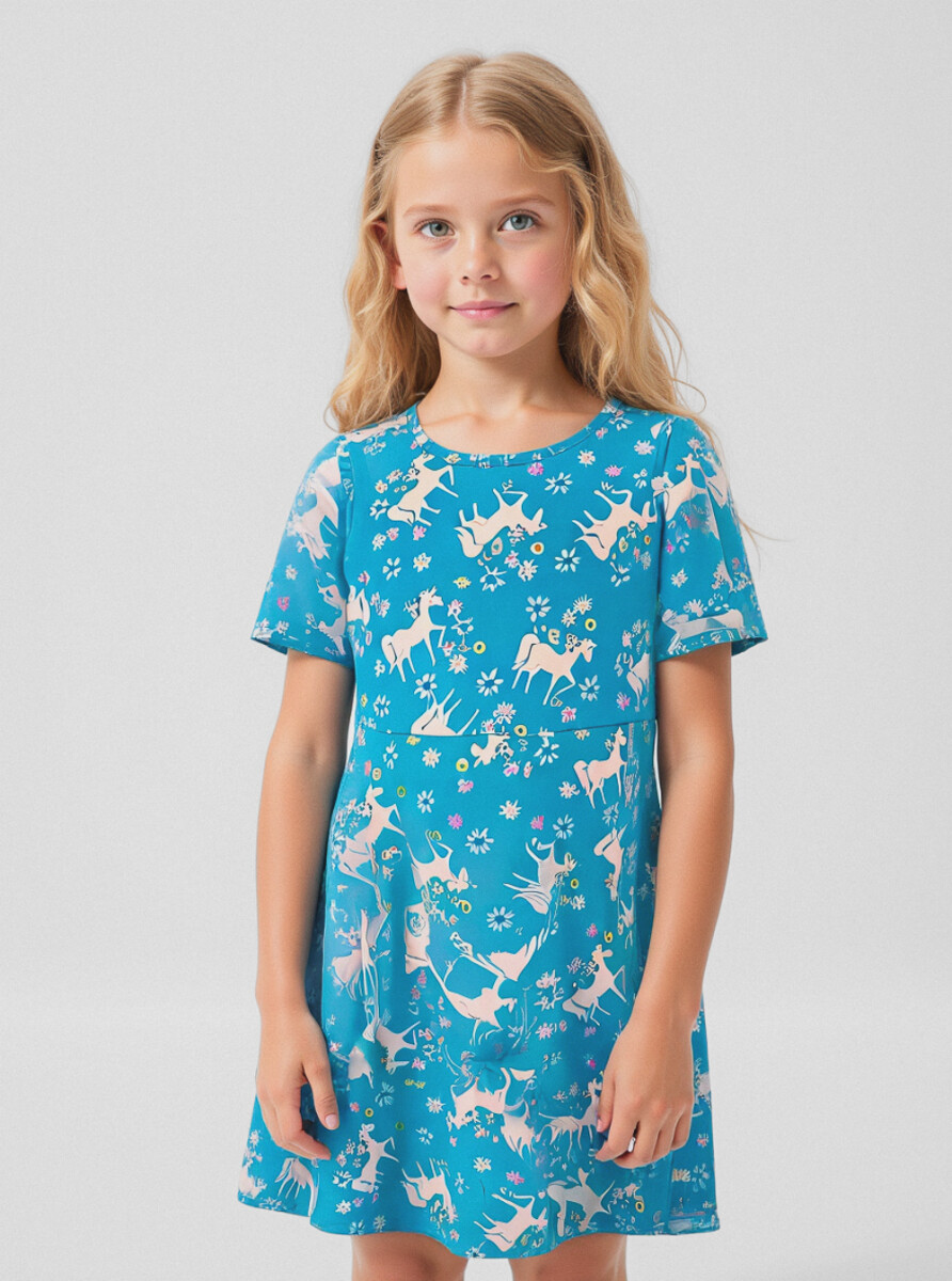 Vestido Rose 0809 - Estampado 5 