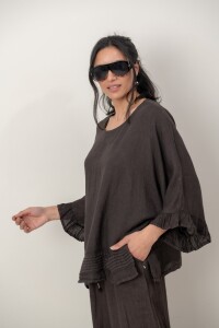 BLUSA ZENIT Chocolate