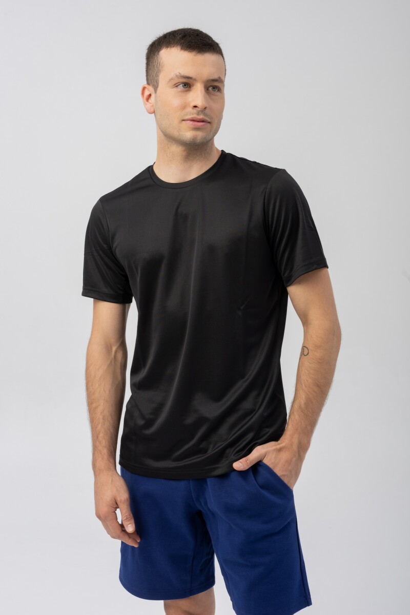 Remera Menpi Alta Calidad Running Hombre Negro - S/C 