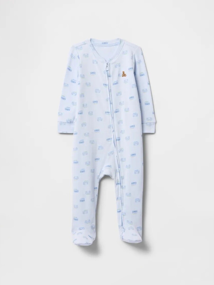 Pijama Gráfico Bebé - Azul 