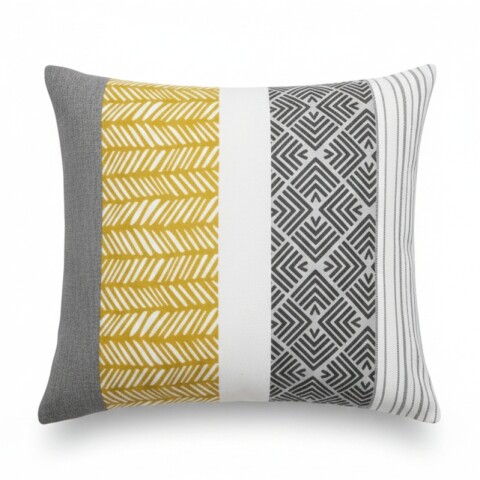 Almohadón Decorativo 45x45 cm - Figuras 01 – Cojín Suave para Cama y Living Almohadón Decorativo 45x45 cm - Figuras 01 – Cojín Suave para Cama y Living