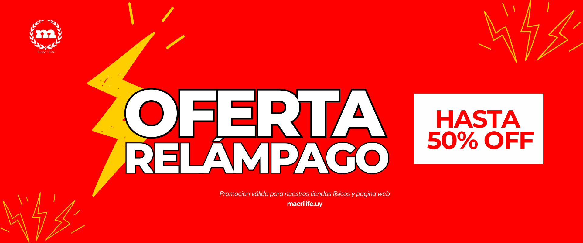 OFERTA RELAMPAGO