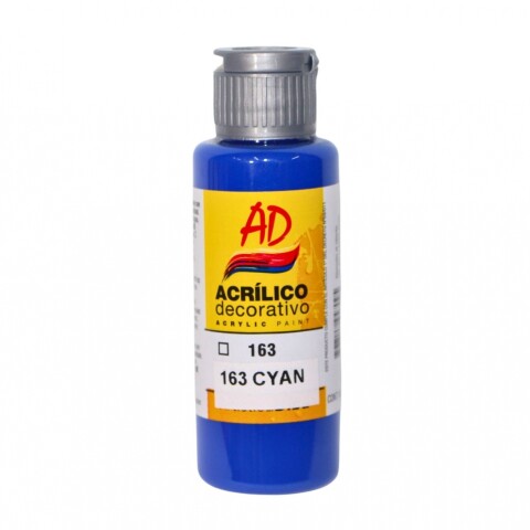 PINTURA ACRILICA ARTISTICA DIBU 60 ML. DIFERENTES COLORES COLOR CYAN 163