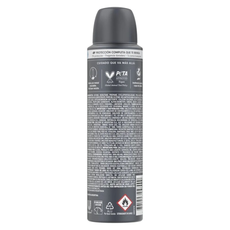Antitranspirante Dove Men Protección Total Aerosol 150 ml Antitranspirante Dove Men Protección Total Aerosol 150 ml