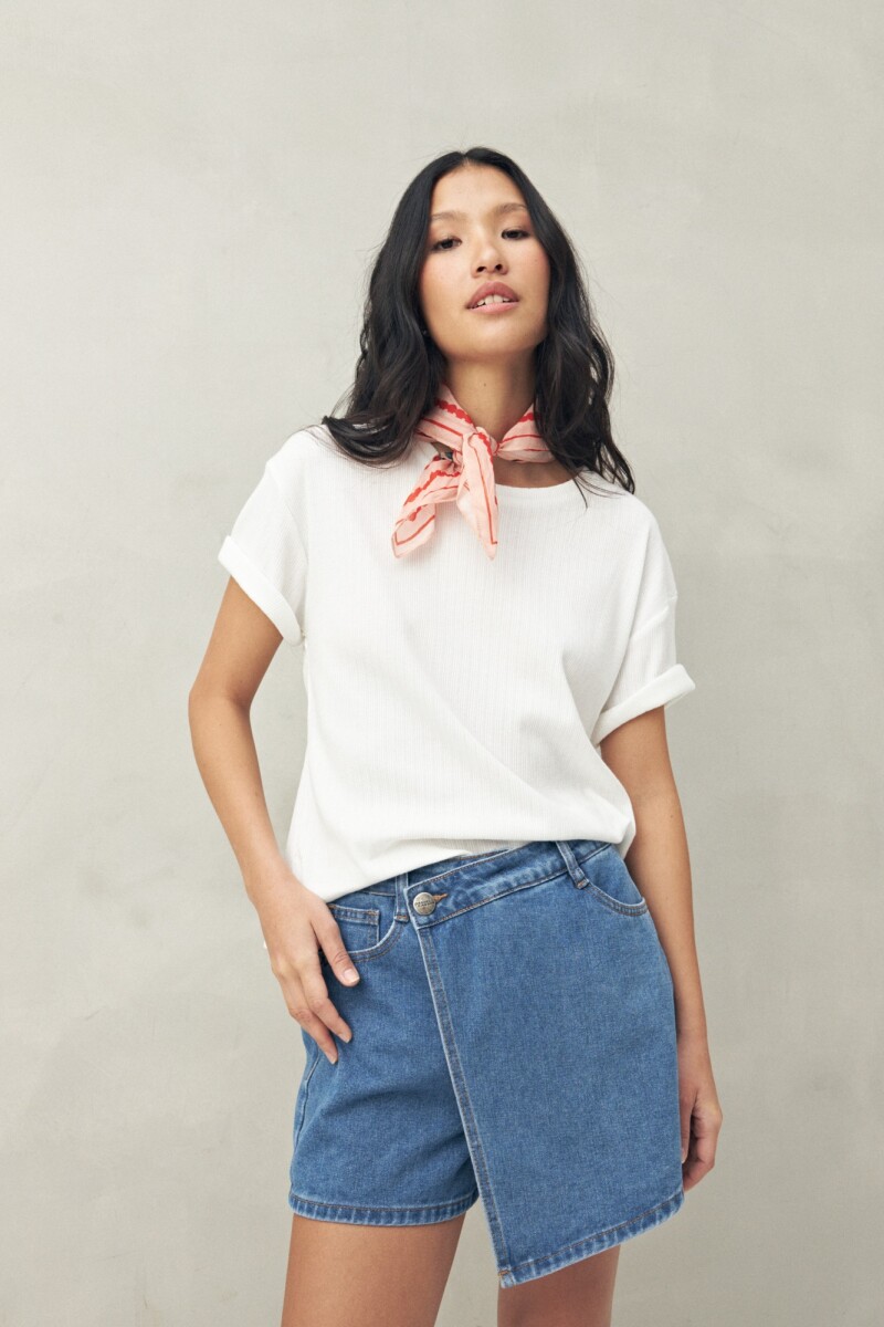 REMERA BASILE Blanco