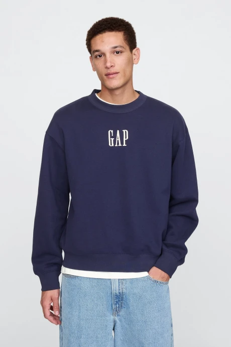 Buzo Deportivo Logo Gap Hombre Navy Uniform