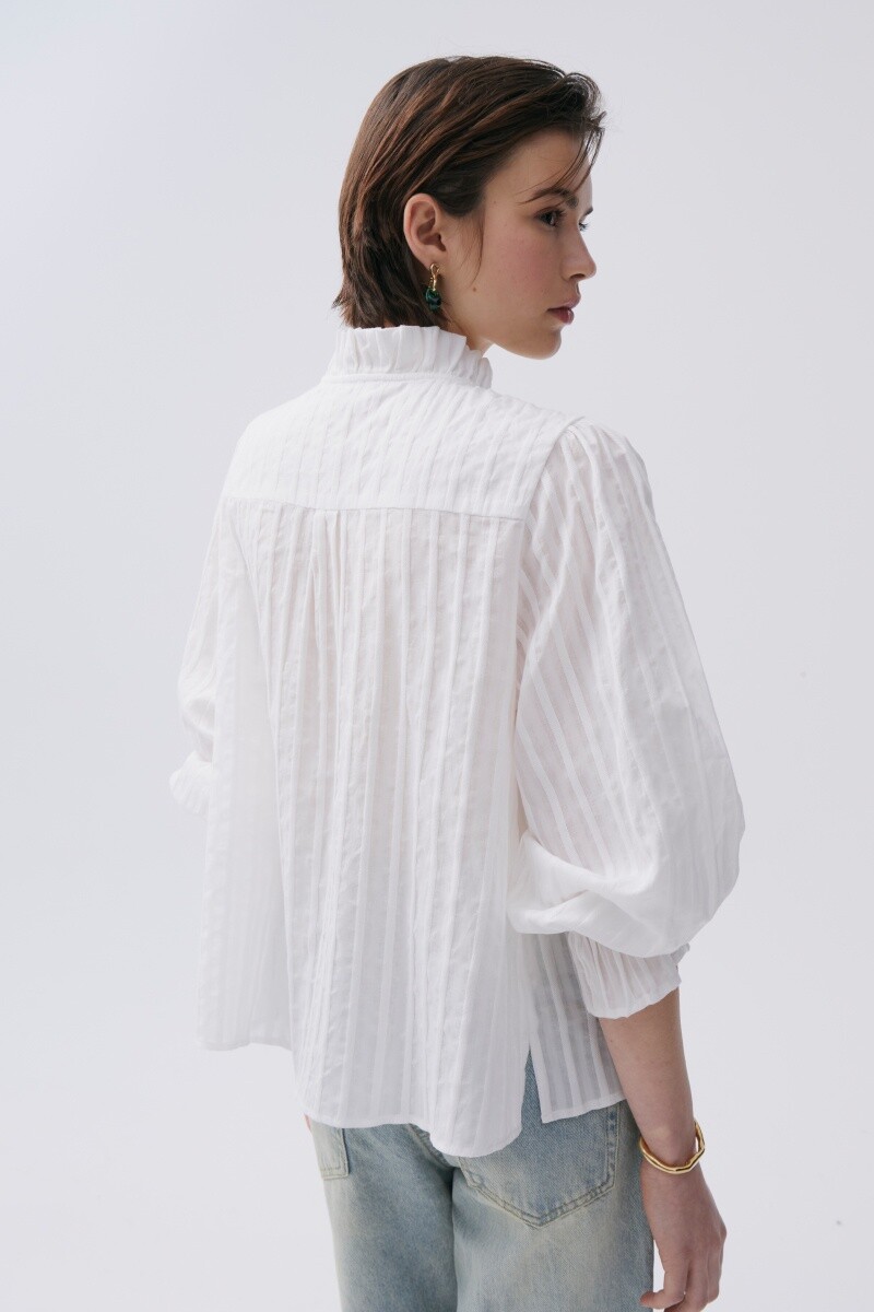 Camisa Blossom Blanco