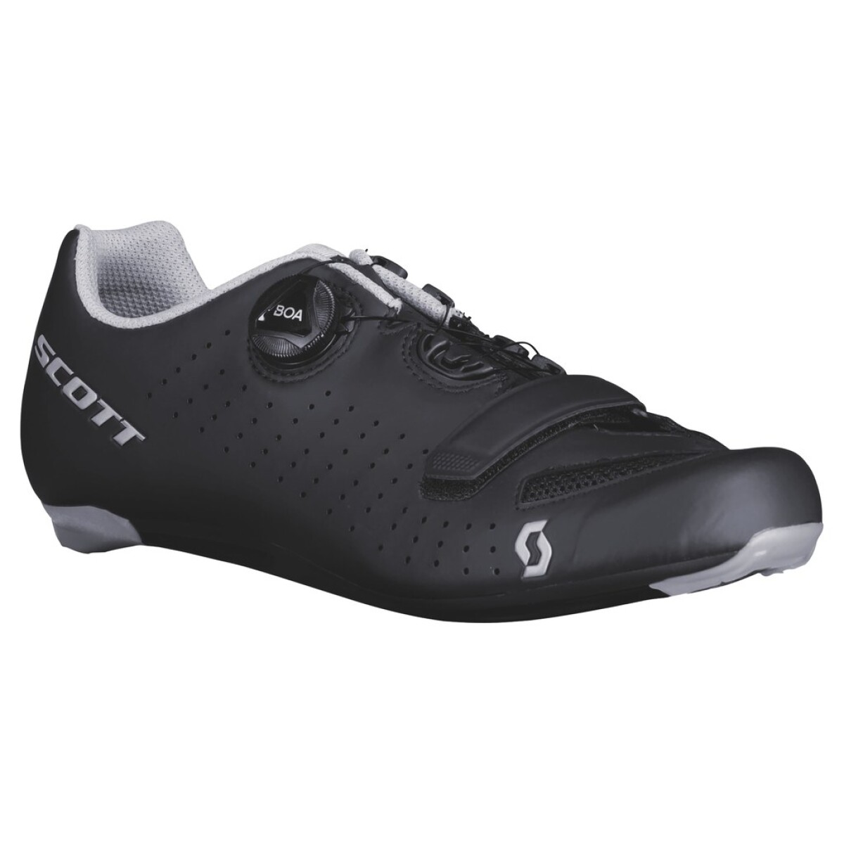 Zapatillas Scott Road Comp Boa - Negro/gris 