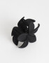Broche Hawaianas Broche Acrílico Flor Hawaiana - Negro