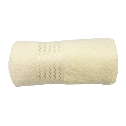 Toalla Baño Prisma Dohler 70 x 140 cm 100% Algodón NATURAL