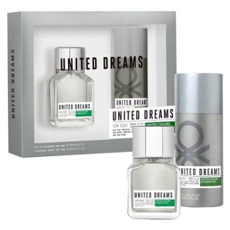 BENETTON PACK UNITED DREAMS AIM HIGH 100ML + DEO 150ML BENETTON PACK UNITED DREAMS AIM HIGH 100ML + DEO 150ML