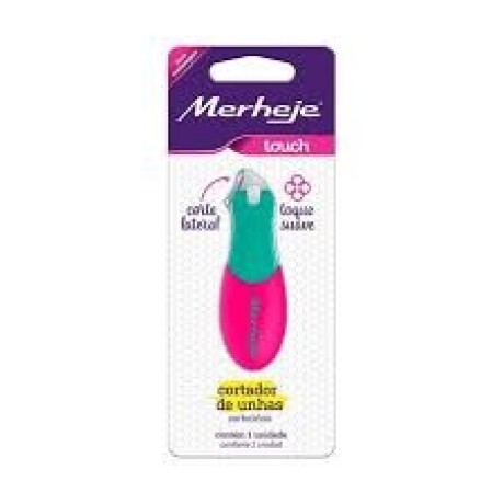 Corta Uñas Merheje Touch Verde Rosa 1 Unidad Corta Uñas Merheje Touch Verde Rosa 1 Unidad