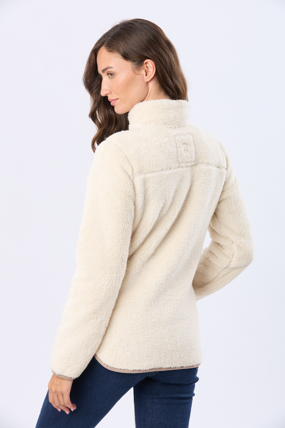 CAMPERA DE SHERPA Natural