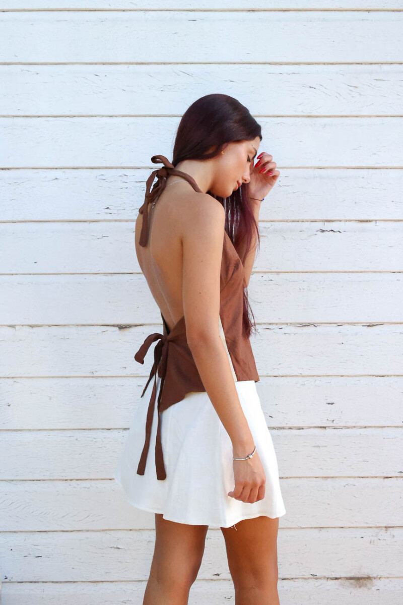 Falda Wagga BLANCO
