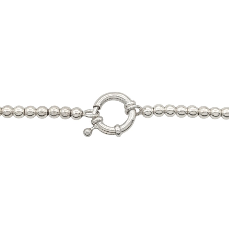 Cadena eslabón Bolas - Plata 925 - Sin Piedra - CD3268 sinpiedra