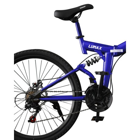 Bicicleta de montaña plegable rodado 26 Lumax Azul