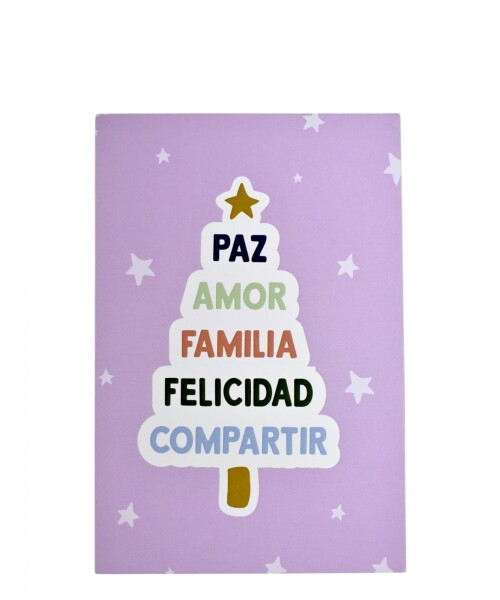 Tarjeta navidad 10x15 cm DISEÑO 21