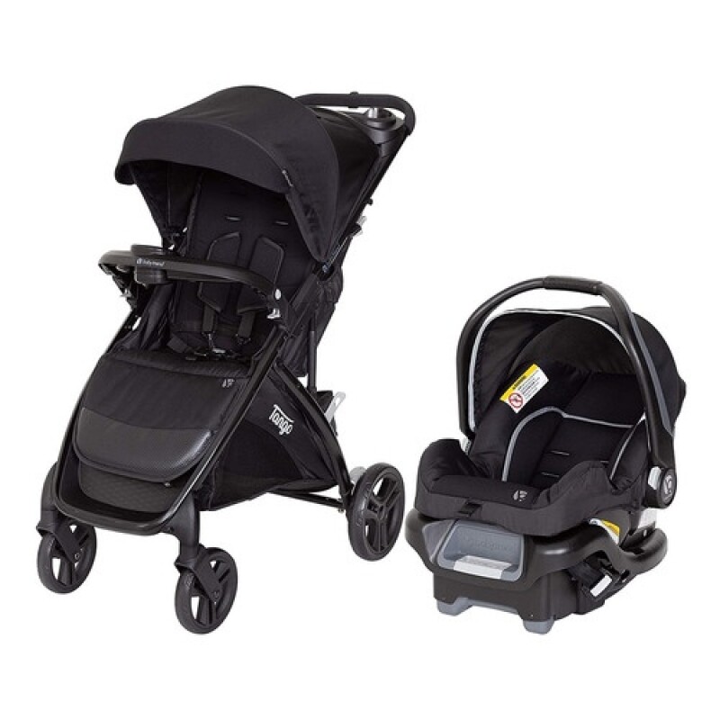 Coche de bebé y silla para auto Baby Trend Tango Travel System Negro