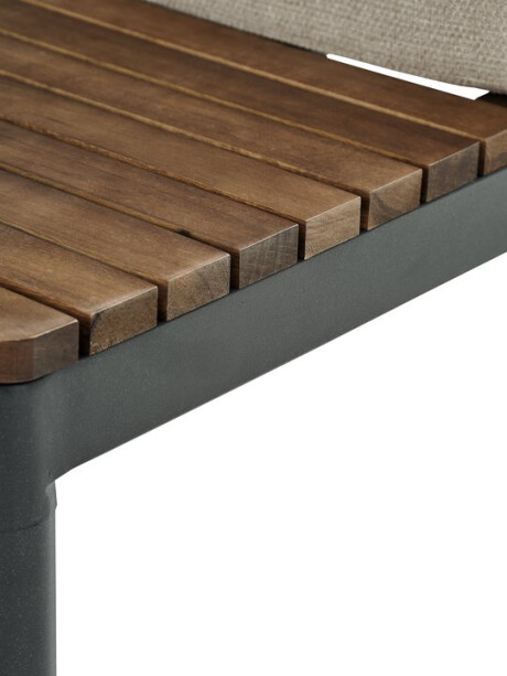 Módulo lounge HOU 2 plazas madera dura Módulo lounge HOU 2 plazas madera dura