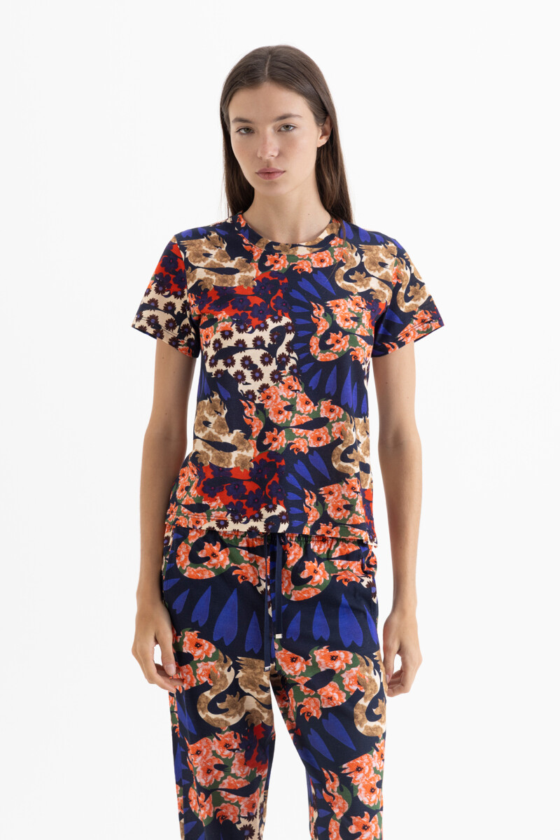 REMERA AMALIA Azul Marino