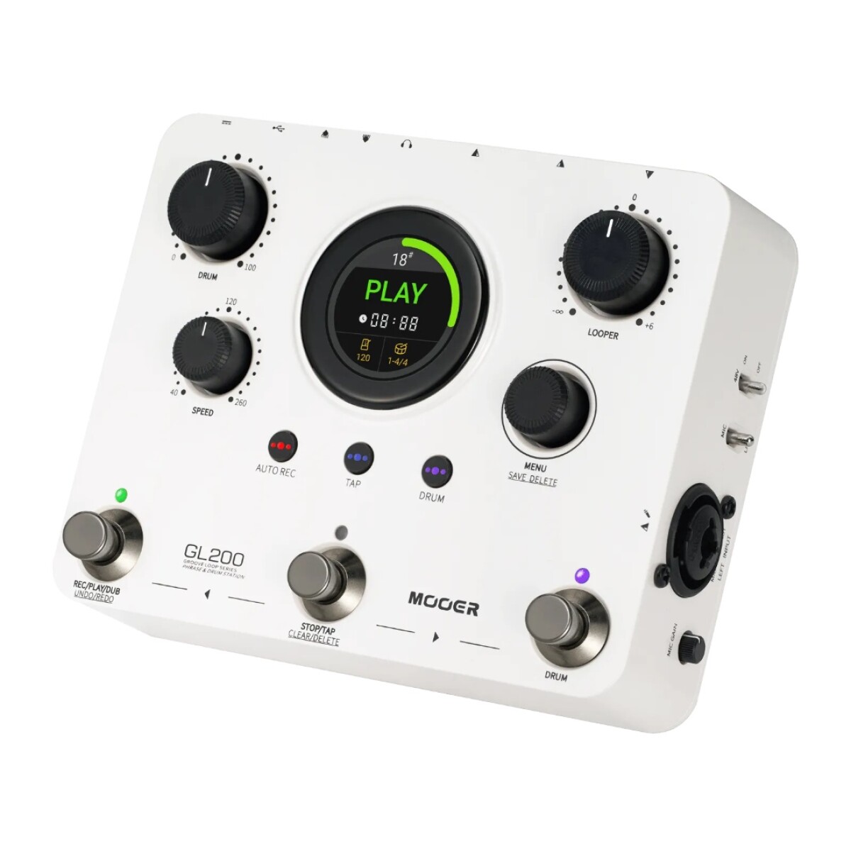 Pedal Efectos Mooer Gl200 Groove Loop 