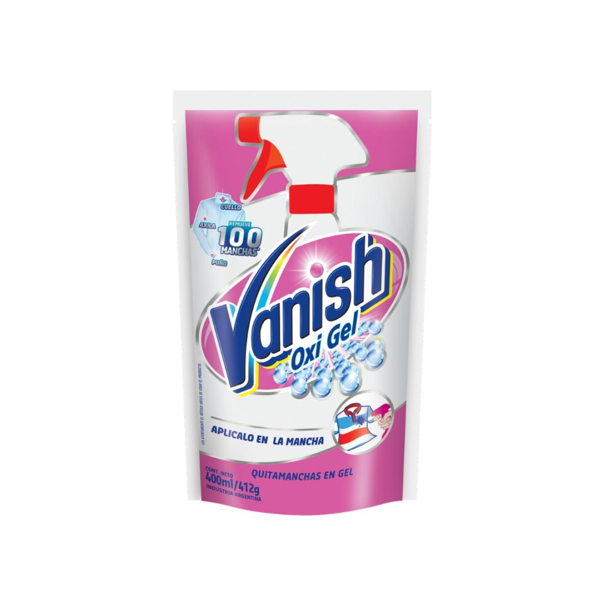Vanish quita manchas Oxi Gel 400ml 