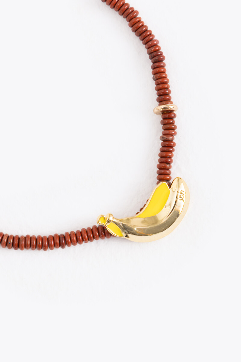 COLLAR BANANA Marron