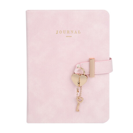 Cuaderno con candado pinky Cuaderno con candado pinky