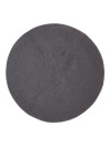Alfombra baño LUND Ø57 gris antracita Alfombra baño LUND Ø57 gris antracita