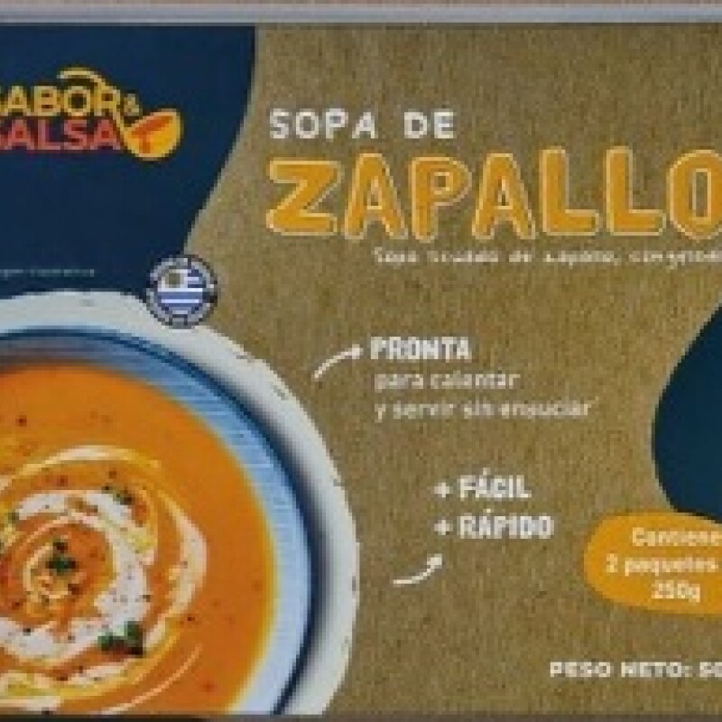 Sopa de zapallo Sabor & Salsa - 500 gr Sopa de zapallo Sabor & Salsa - 500 gr