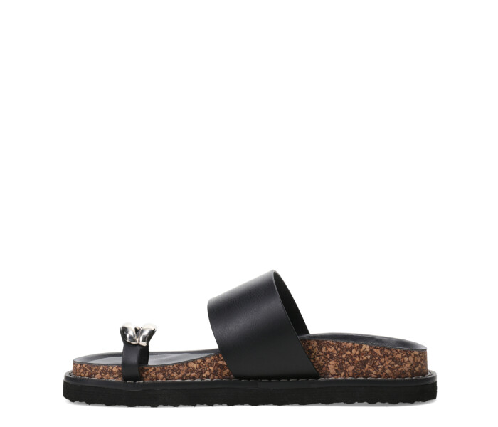 Sandalia LOFI con detalle de metal Black