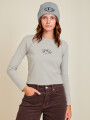 T-SHIRT SAULA RUSTY Hueso
