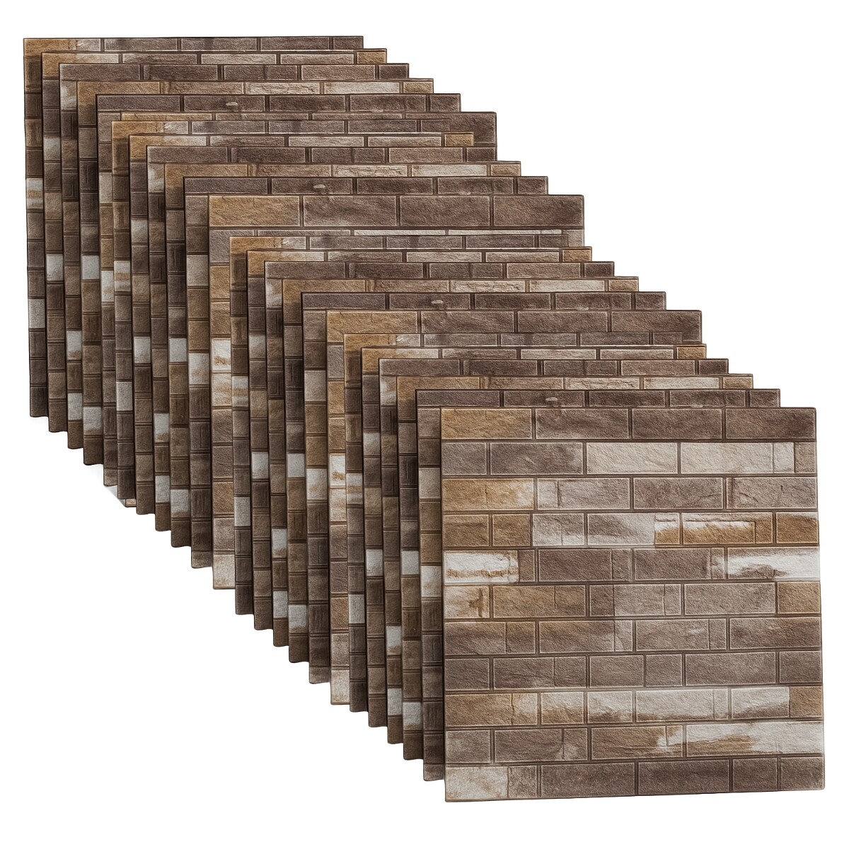 Set x40 Placa De Revestimiento simil piedra - TABLA RUSTICA 