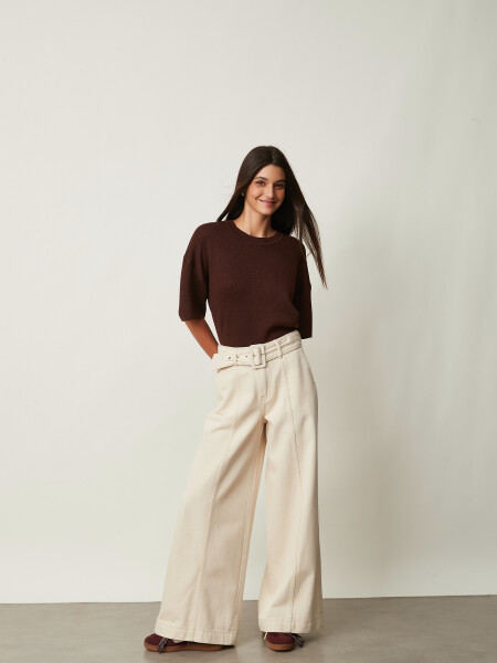 JEAN DUNARA OFF WHITE