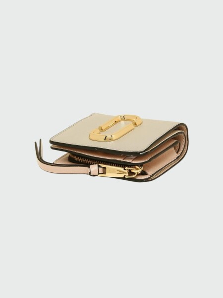 MARC JACOBS - COMPACT MINI WALLET Beige