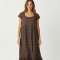 Vestido Surenia Taupe / Mink / Vison