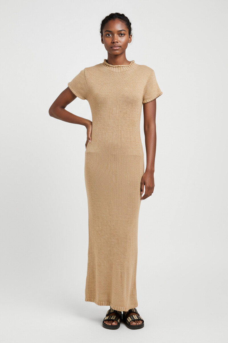 Vestido Dovatne - Beige Melange 